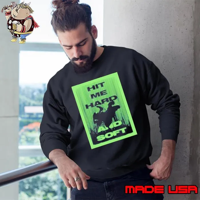 Billie Hit Me Hard And Soft Green New Poster Shirt Sweatshirt
