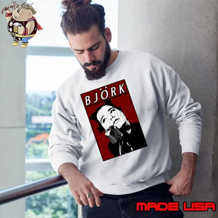 Bjork Icelandic singer songwriter composer record producer and actress T-Shirt Sweatshirt