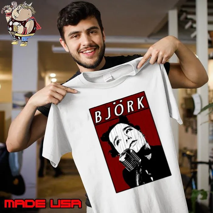Bjork Icelandic singer songwriter composer record producer and actress T-Shirt Unisex