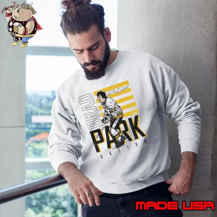 Brad Park Canadian former professional ice hockey player Boston Homage T-Shirt Sweatshirt