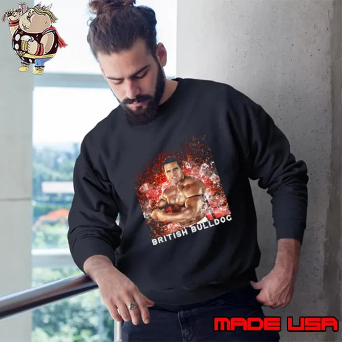 Bristish Bulldog English professional wrestler T-Shirt Sweatshirt