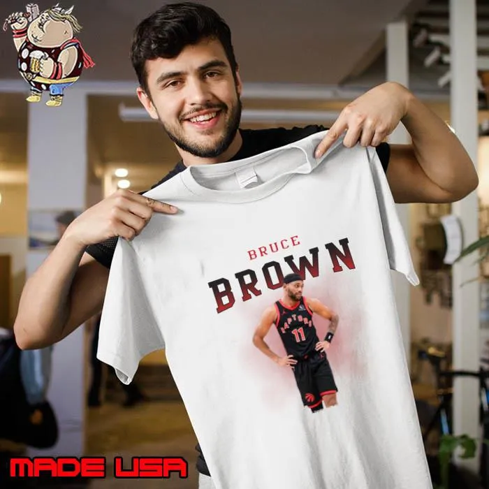 Bruce Brown American professional basketball player for the Toronto Raptors T-Shirt Unisex