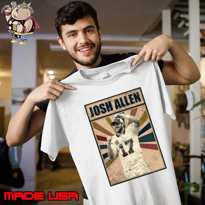 Buffalo Bills Josh Allen American football quarterback T-Shirt Unisex