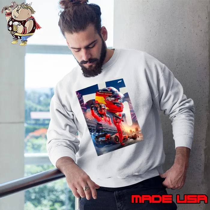 Carlos Sainz SingaporeGP Spanish racing driver currently competing T-Shirt Sweatshirt