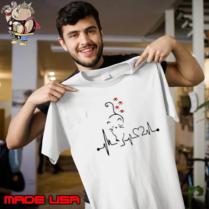 Cat Heartbeat Lover Cat shirt