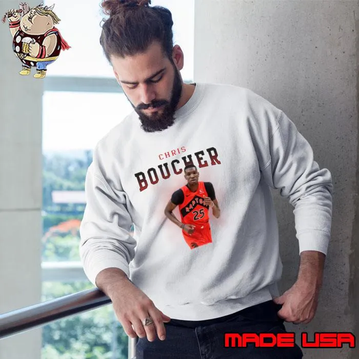 Chris Boucher Canadian-Saint Lucian professional basketball Toronto Raptors T-Shirt Sweatshirt
