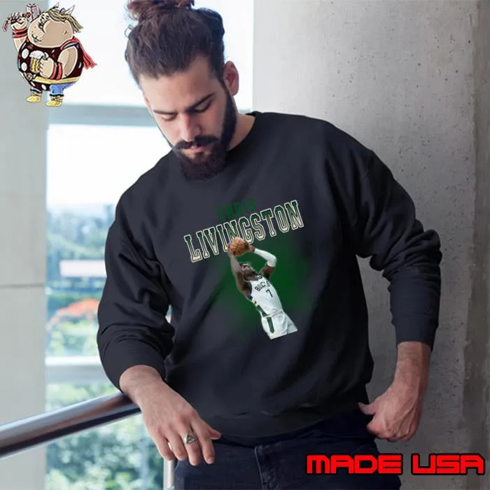 Chris Livingston American professional basketball player for the Milwaukee Bucks T-Shirt Sweatshirt