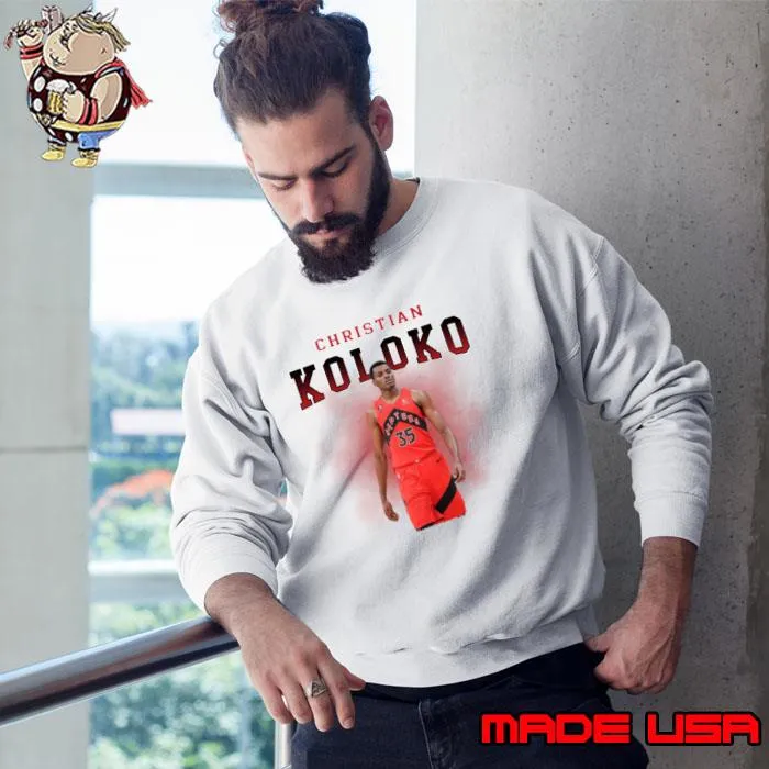 Christian Koloko Cameroonian professional basketball player who last played for the Toronto Raptors T-Shirt Sweatshirt