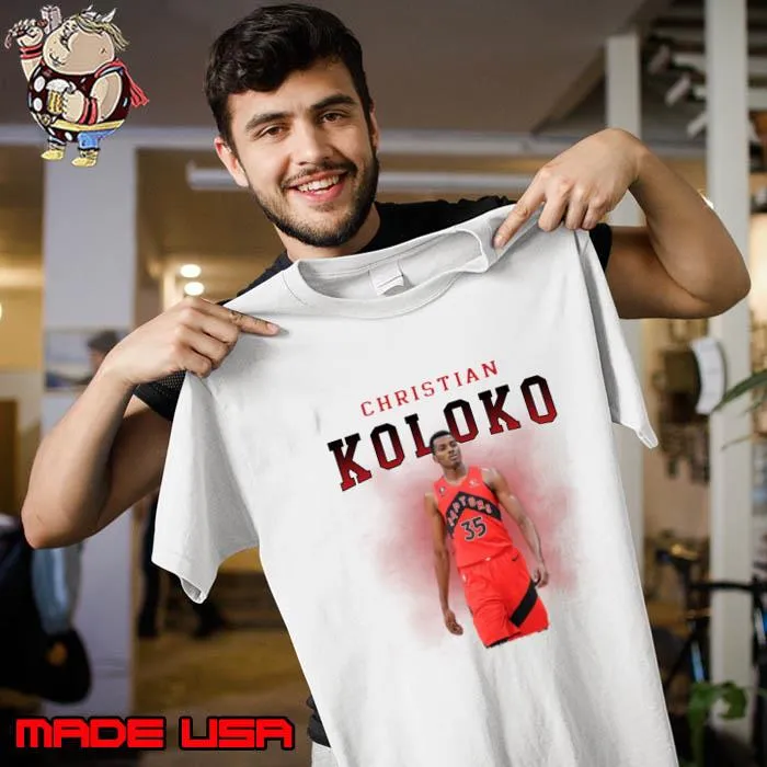 Christian Koloko Cameroonian professional basketball player who last played for the Toronto Raptors T-Shirt Unisex