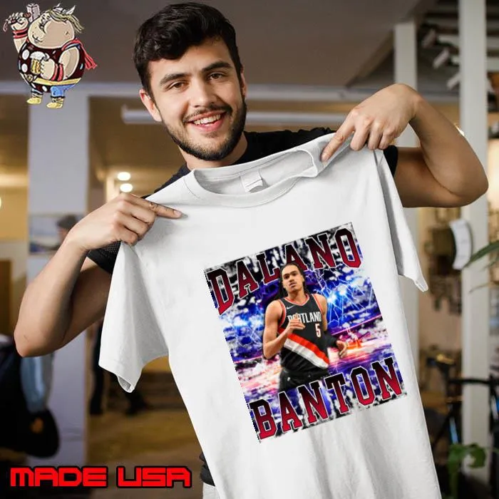 Dalano Banton Canadian professional basketball player for the Portland Trail Blazers T-Shirt Unisex