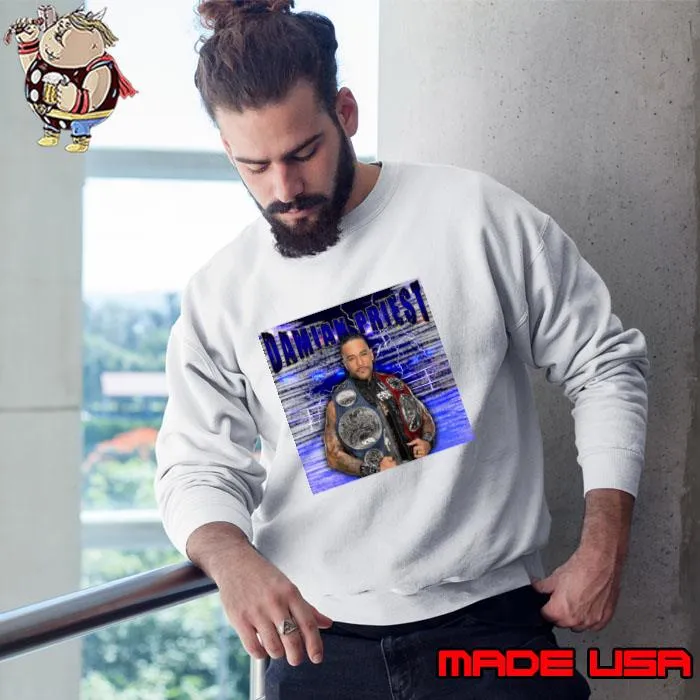 DAMIAN PRIEST American professional wrestler T-Shirt Sweatshirt