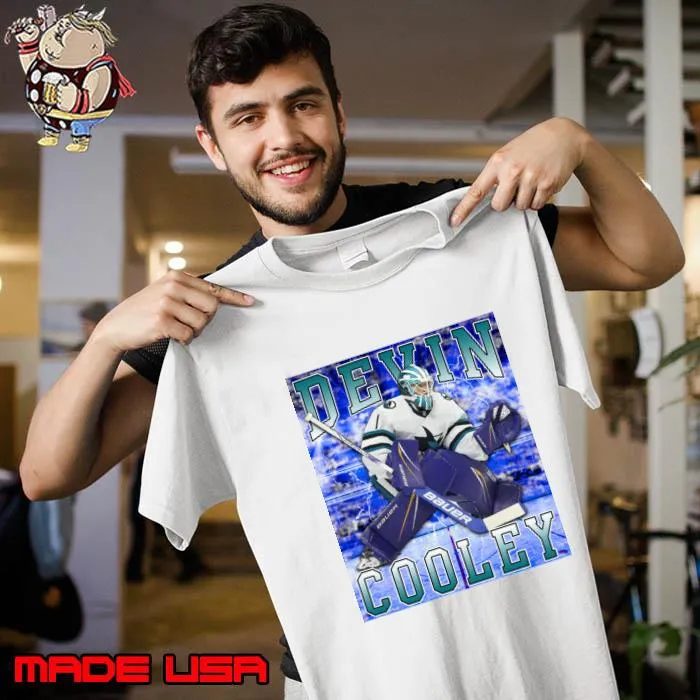 Devin Cooley American professional ice hockey goaltender for the San Jose Sharks T-Shirt Unisex