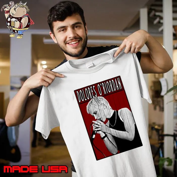 Dolores O'Riordan Irish singer songwriter and musician T-Shirt Unisex