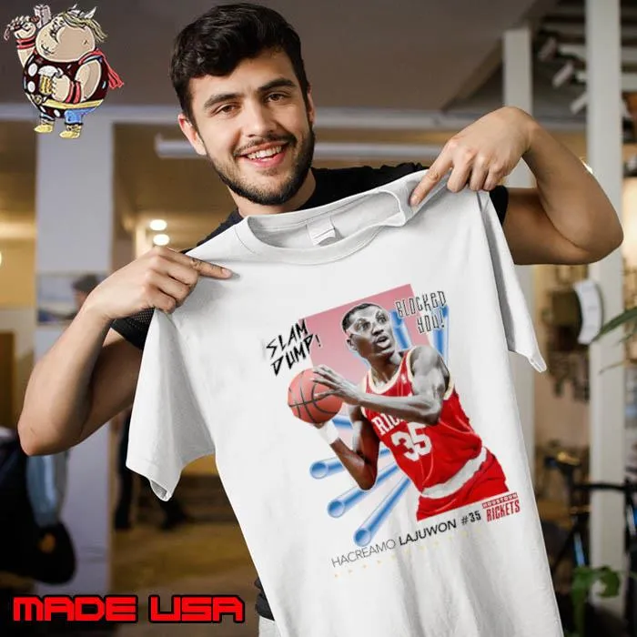 Dump Sports Basketball Blocked You Player Hacreamo Lajuwon T-Shirt Unisex