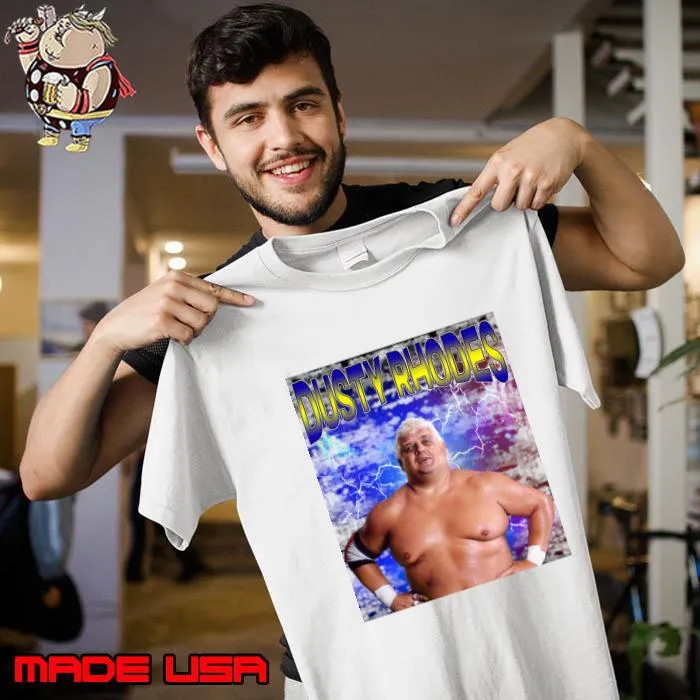 DUSTY RHODES American professional popular and colorful wrestlers T-Shirt Unisex