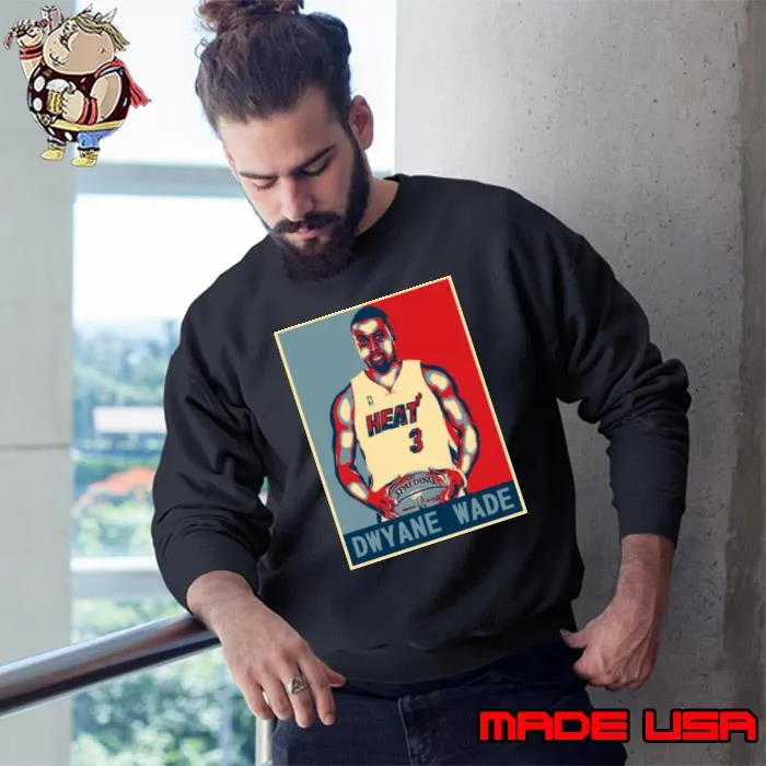 Dwyane Wade American former professional basketball T-Shirt Sweatshirt