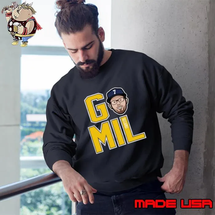 Eric sogard go mil Czech-American former professional baseball infielder T-Shirt Sweatshirt