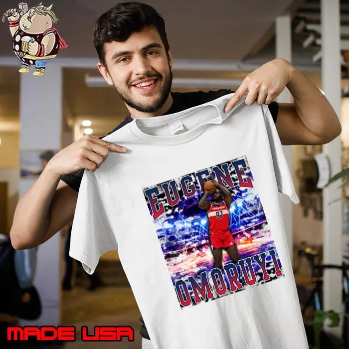 Eugene Omoruyi Nigerian-Canadian professional basketball player for the Washington Wizards T-Shirt Unisex