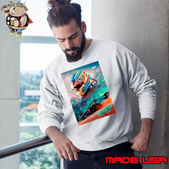 Fernando Alonso Spanish racing driver currently competing T-Shirt Sweatshirt