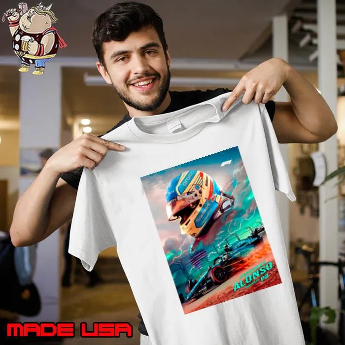 Fernando Alonso Spanish racing driver currently competing T-Shirt Unisex