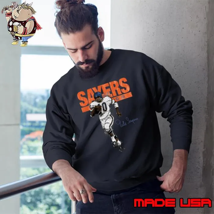 Gale Sayers American professional football halfback and return specialist Chicago Sketch T-Shirt Sweatshirt