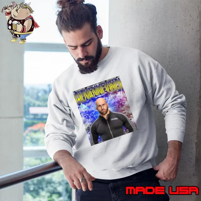 GIOVANNI VINCI Italian professional wrestler T-Shirt Sweatshirt