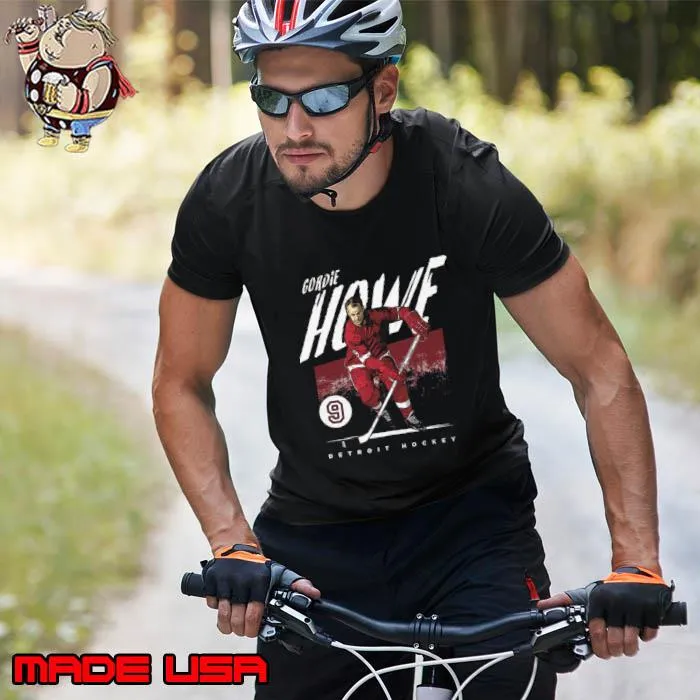 Gordie Howe Canadian professional ice hockey player Detroit Grunge T-Shirt Unisex