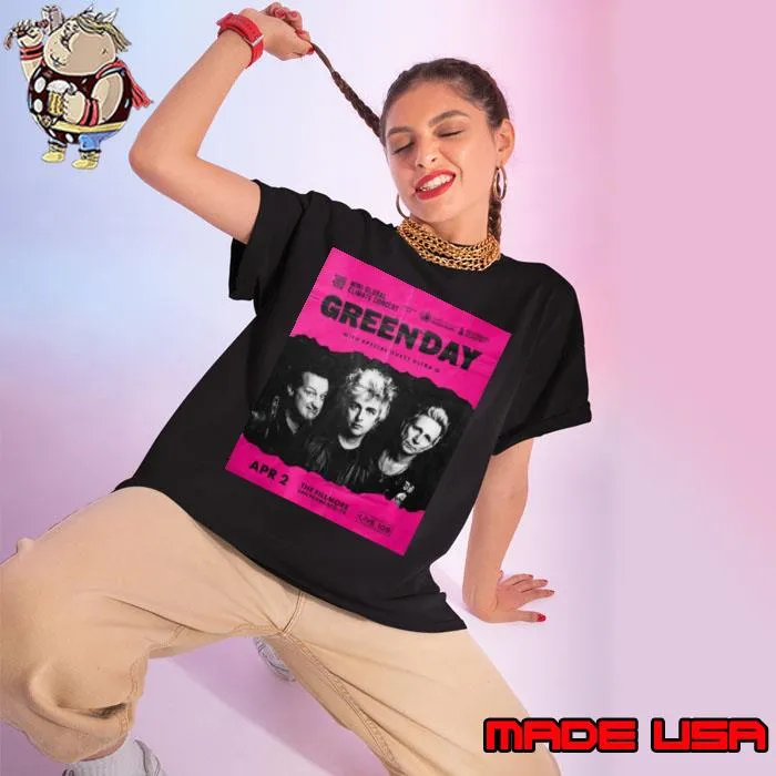 Green Day Show In San Francisco Ca April 2nd 2024 s Ladies tee