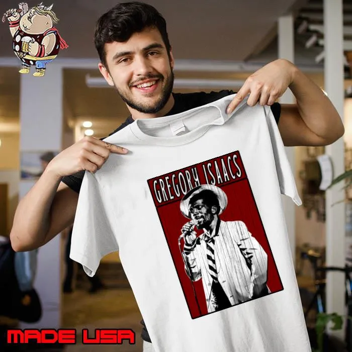 Gregory Isaacs Jamaican reggae musician vocalists of the 1970s and 1980s T-Shirt Unisex