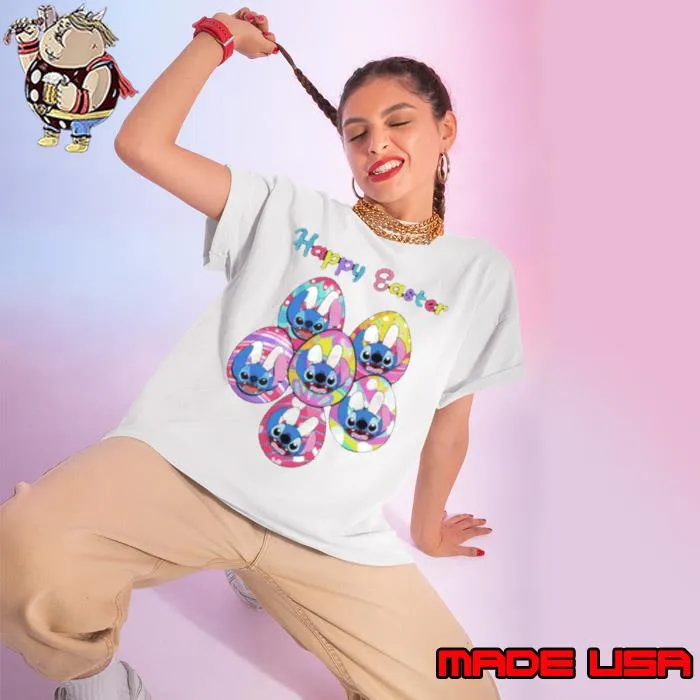 Happy Easter Disney Stitch Bunny shirt