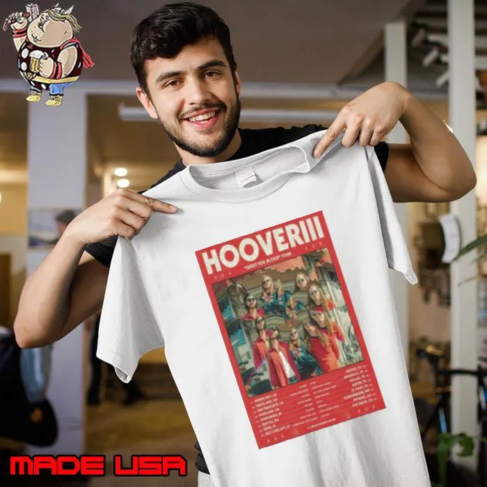 Hooveriii Quest For Blood 2024 Tour s Unisex