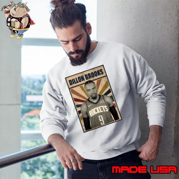 Houston Rockets Dillon Brooks Canadian professional basketball player T-Shirt Sweatshirt