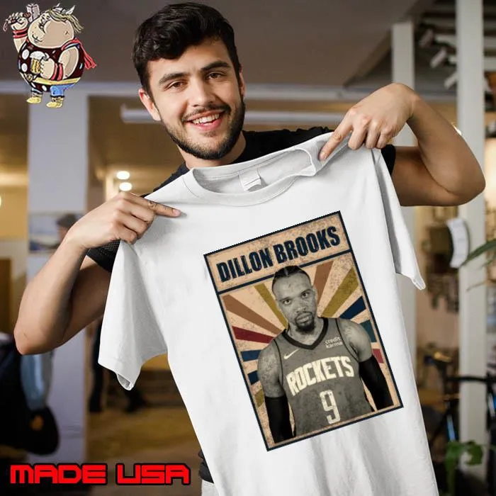 Houston Rockets Dillon Brooks Canadian professional basketball player T-Shirt Unisex