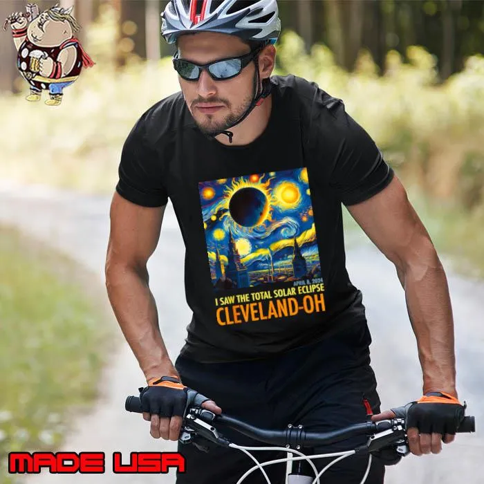 I saw the total eclipse Cleveland Ohio 2024 T-Shirt