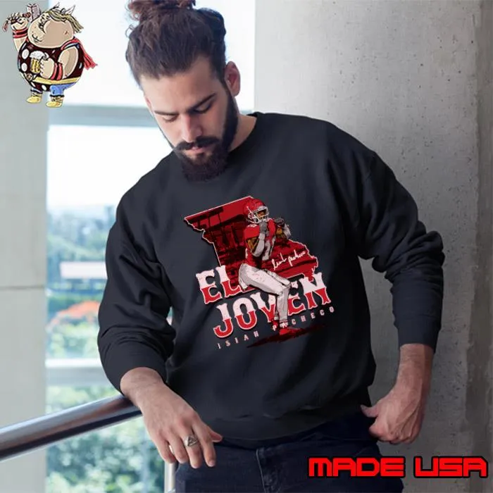 Isiah Pacheco American football running back Kansas City El Joven T-Shirt Sweatshirt