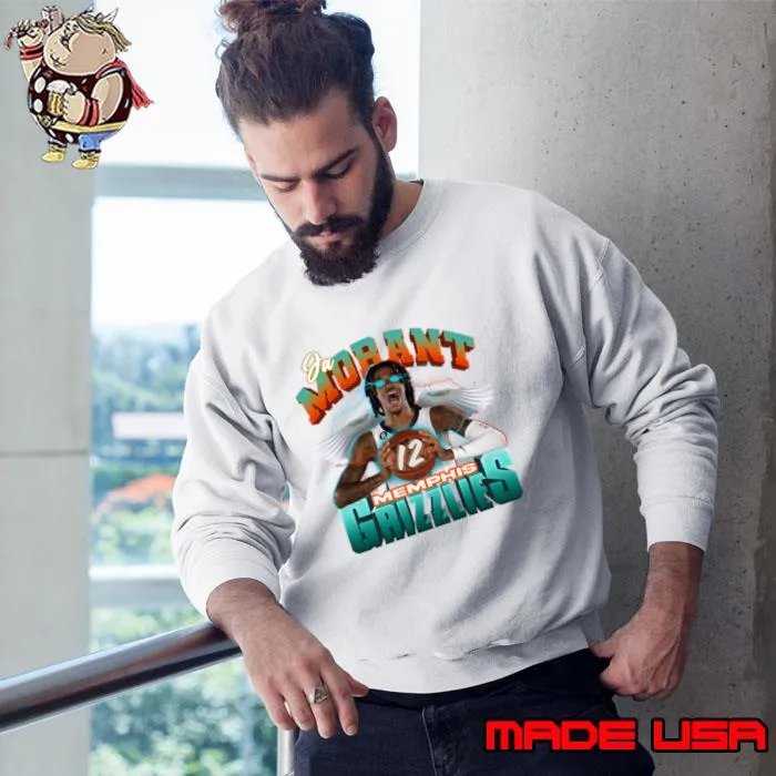 Ja Morant Scream American professional basketball player for the Memphis Grizzlies T-Shirt Sweatshirt