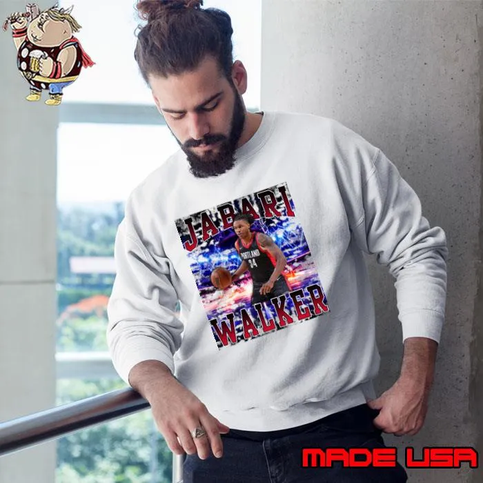Jabari Walker American professional basketball player for the Portland Trail Blazers T-Shirt Sweatshirt