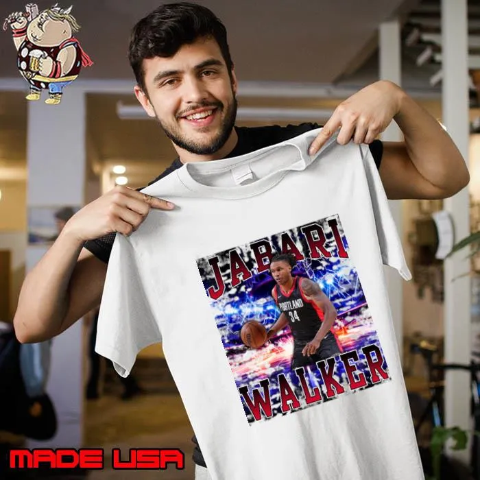Jabari Walker American professional basketball player for the Portland Trail Blazers T-Shirt Unisex