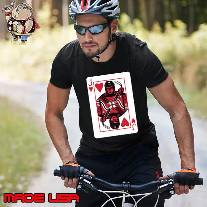 Jack Hughes Jack Of Hearts American professional ice hockey center T-Shirt Unisex