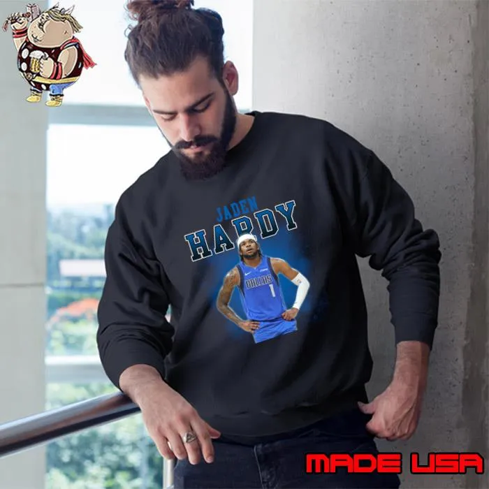 Jaden Hardy American professional basketball player for Dallas Mavericks T-Shirt Sweatshirt