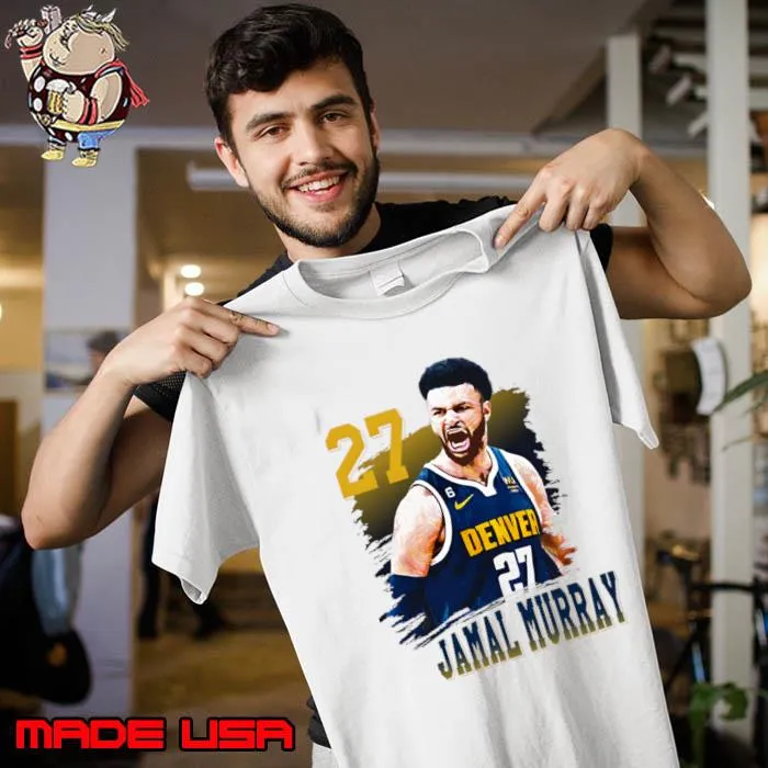 Jamal Murray 27 Canadian professional basketball player Denver Nuggets T-Shirt Unisex