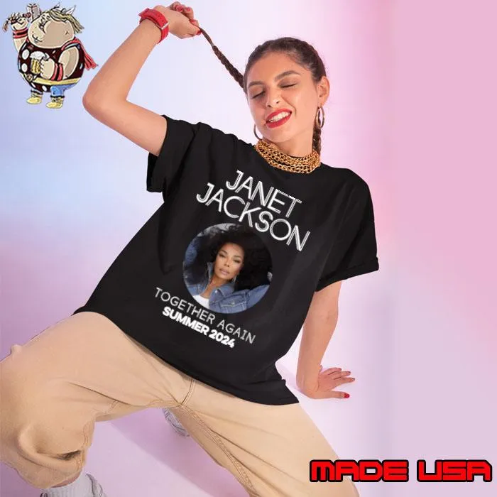 Janet Jackson Together Again Summer 2024 T-Shirt Ladies tee
