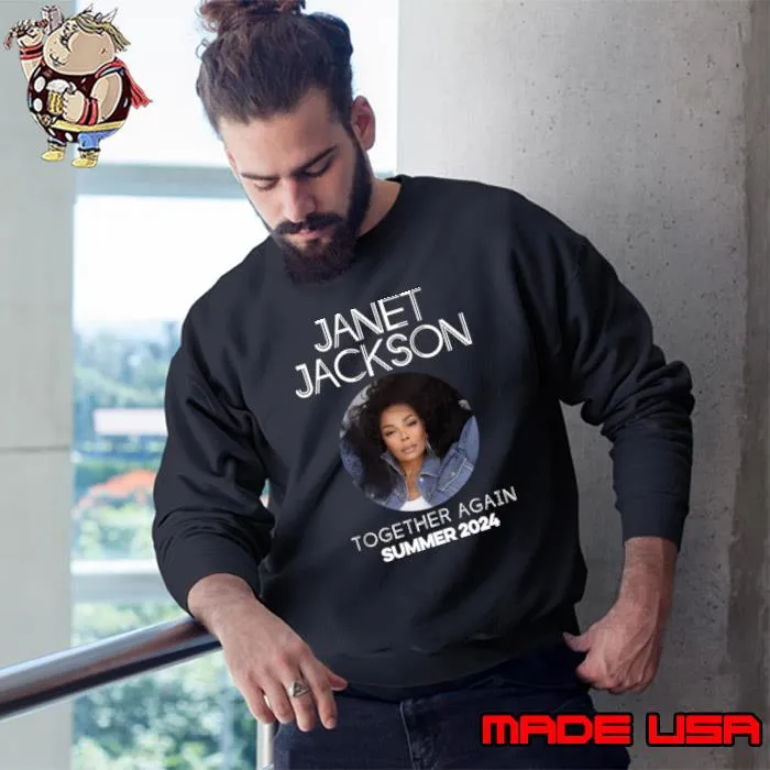 Janet Jackson Together Again Summer 2024 T-Shirt Sweatshirt