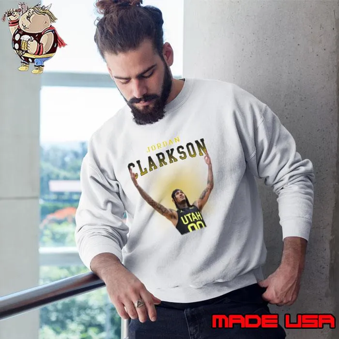 Jordan Clarkson American professional basketball player for Utah Jazz T-Shirt Sweatshirt