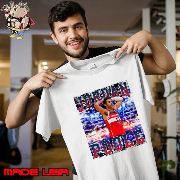 Jordan Poole American professional basketball player for the Washington Wizards T-Shirt Unisex