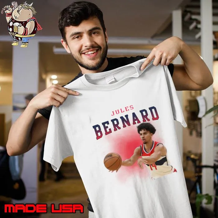 Jules Bernard American professional basketball player Washington Wizards T-Shirt Unisex