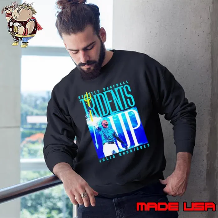 Julio Rodriguez Seattle baseball tridents up s Sweatshirt