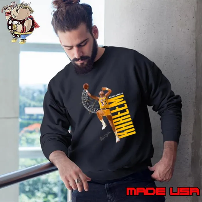 Kareem Abdul Jabbar American retired professional basketball player T-Shirt Sweatshirt