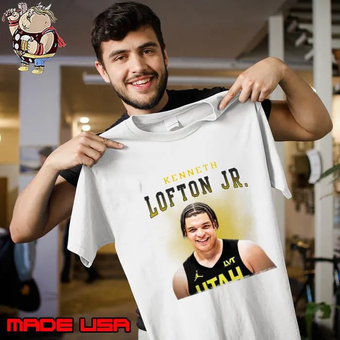 Kenneth Lofton Jr. American professional basketball player the Utah Jazz T-Shirt Unisex