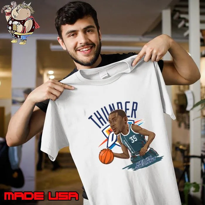 Kevin Durant Vector Art American professional basketball T-Shirt Unisex